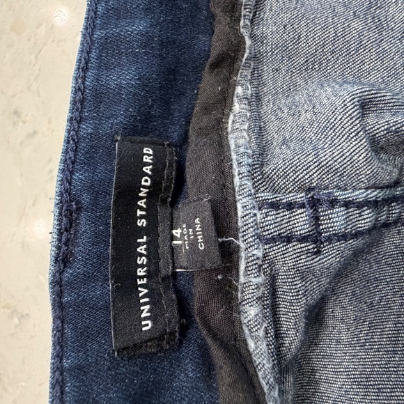 Universal Standard Seine High Rise Skinny Jeans Size 14 - Picture 2 of 6